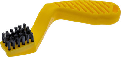 TCP Global - Foam Buffing Pad Conditioning Brush - Stiff Nylon Bristles - Cleani