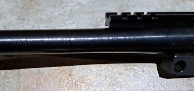 thompson center encore rifle barrel 375 H&H 28'' with muzzle brake, blue, t/c