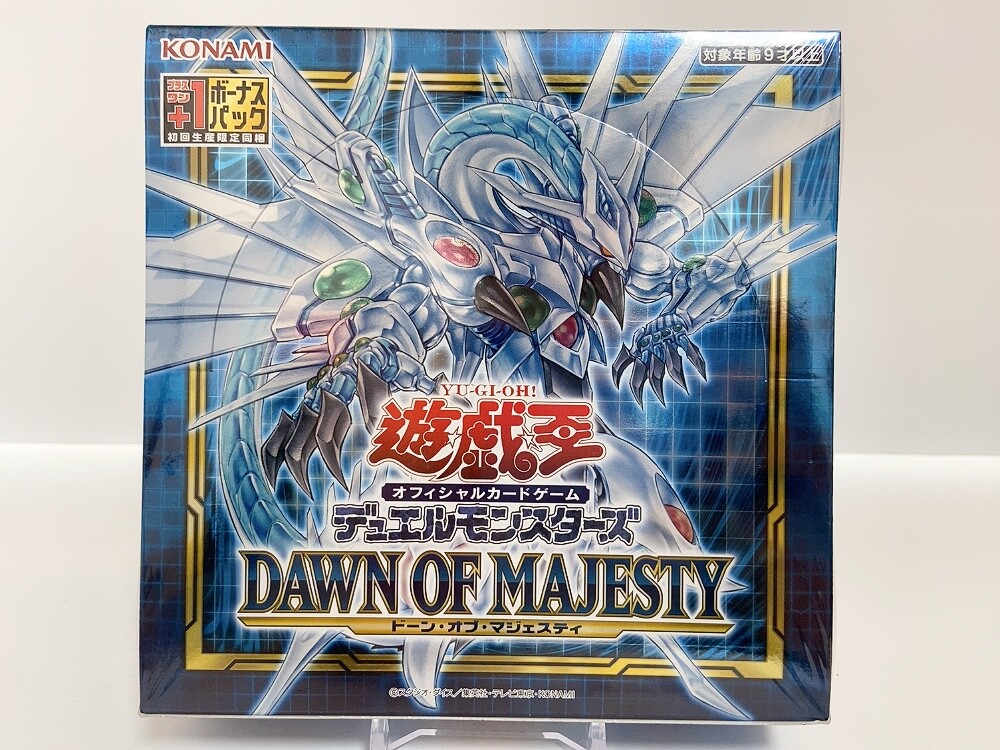 遊戯王　DAWN OF MAJESTY 初回生産版BOX 遊戯王 DAWN OF MAJESTY 初回生産版BOX