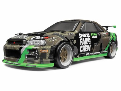 Micro Rs4 Drift Fail Crew Nissan Skyline R34 Gt R Rtr Ready To Run W Battery Usaのebay公認海外通販 セカイモン