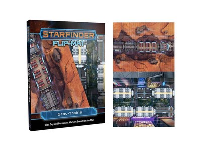 Флип-мат Starfinder: Гравитационные поезда
