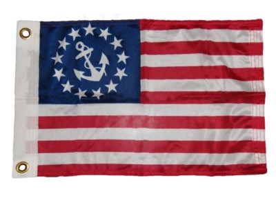 12x18 Nautical Ensign Yacht Boat Knitted US Flag Store Flag 12''x18'' Grommets
