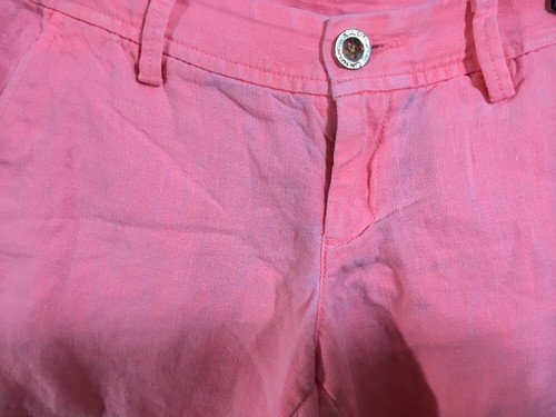 Lilly Pulitzer The Calla Shorts Peachy Pink Size 0 5” Inseam Linen Short