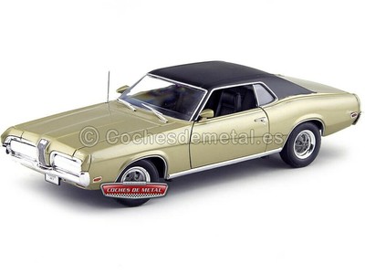 1970 Mercury Cougar XR7 Dorado-Negro 1:18 Welly 12521