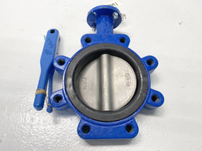 ABZ 6'' 150# Ductile Iron Butterfly Valve Series 397, 200 PSI, 316 Stainless Disc