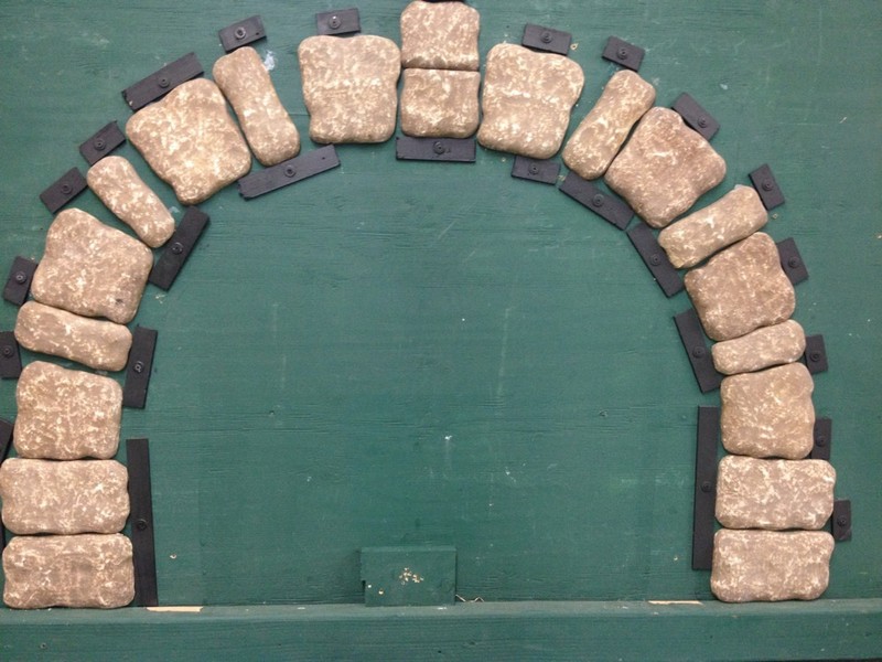 Vintage Claycraft Fireplace Surround Antique Batchelder Spanish