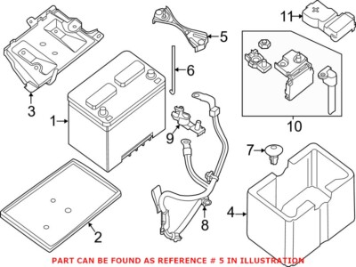 Genuine OEM Battery Hold Down for Nissan 24420ZX60A | eBay