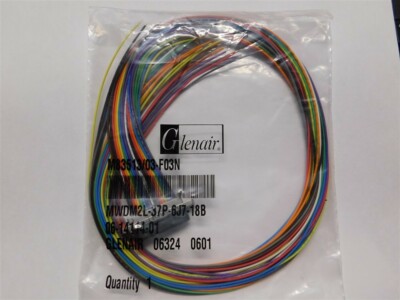 Glenair M83513/03-F03N / MWDM2L-37P-6J7-18B 37P Micro D-Sub