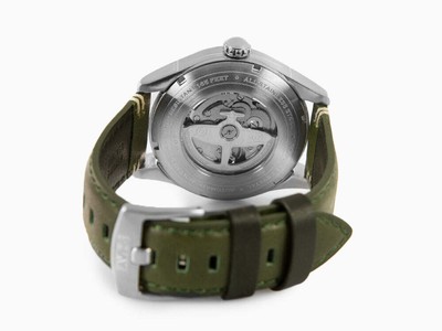 Pre-owned Avi-8 Spitfire Smith Reading Automatic Watch, Green, 42 Mm, Av-4090-03