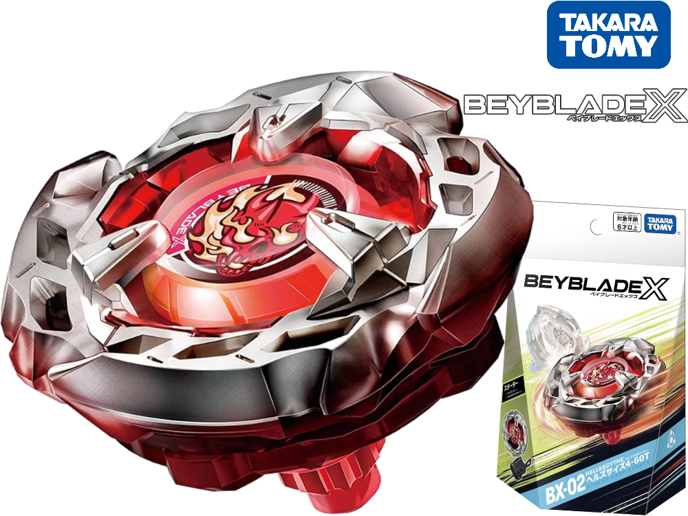 たかひろ2 Takara Tomy BX-02 Starter Hells Scythe 4-60T Beyblade X | eBay