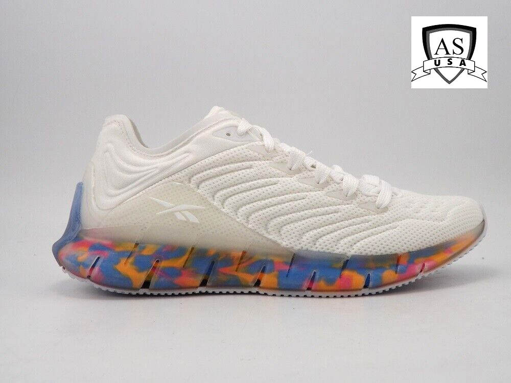 Reebok Zig Kinetica Running Men's Shoes Size 5 White FW5288