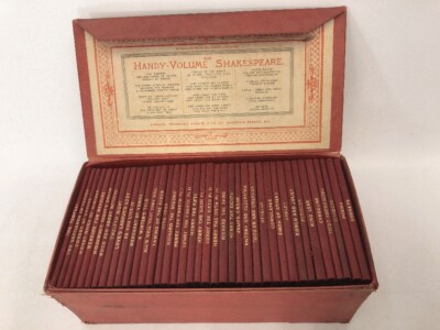 Shakespeare シェークスピア　三冊セット SCARCE The Handy-Volume Shakspeare Bradbury Agnew & Co Ltd