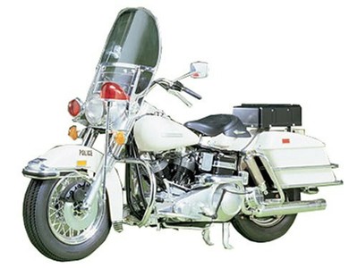 Tamiya 1/6 Motorcycle Series No.16 Harley Police Plastic Model 16016