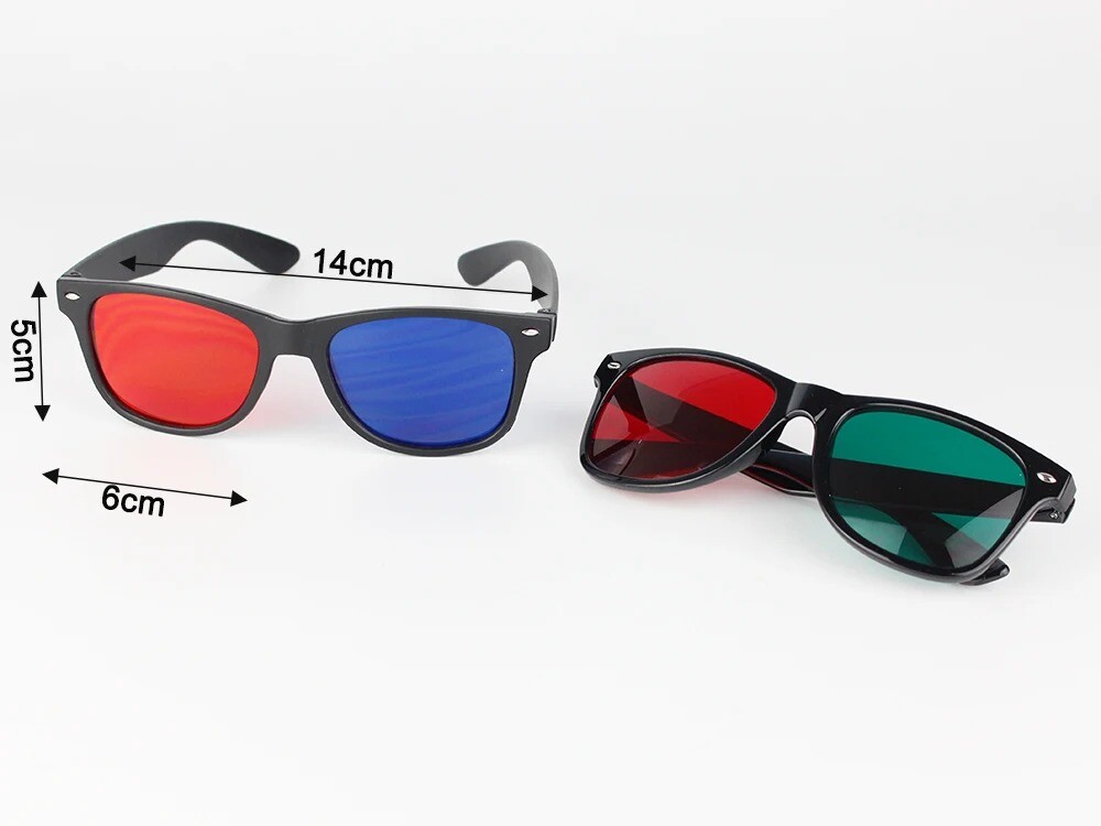 Gafas rojo y verde para entrenamiento de ambliopía, 3D - Picture 6 of 7