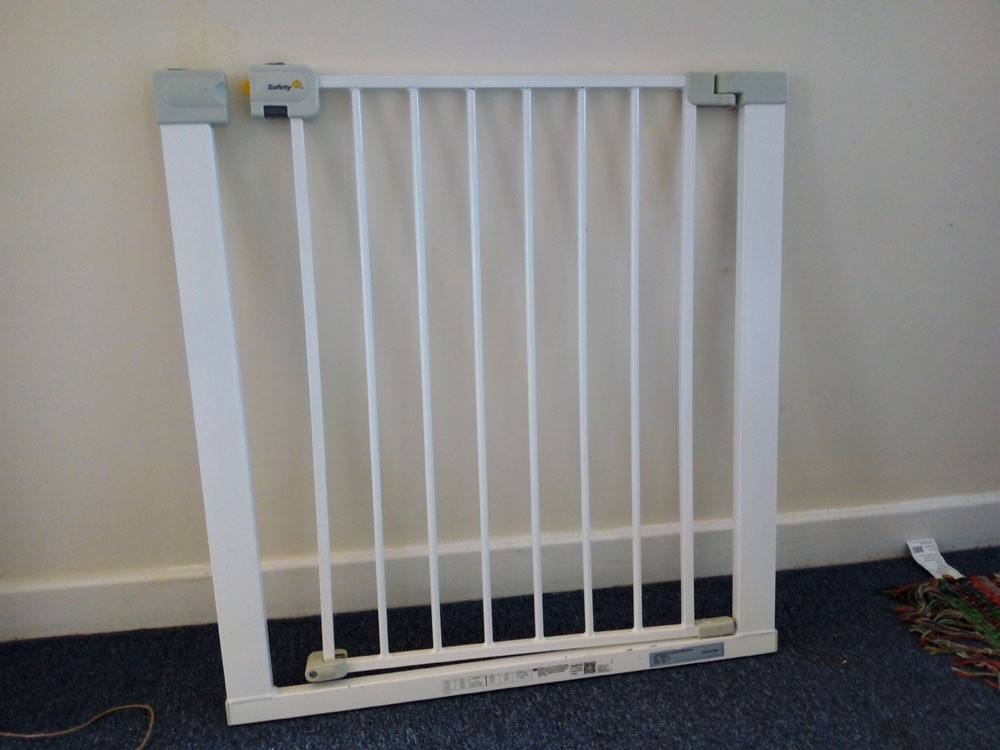Safety 1st Stair Gate Tension Mounted In Newquay Cornwall