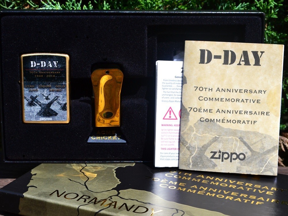 65周年記念zippo＆D-DAY未開封品 Amazon.com: Zippo Skeleton Flowers Iron Stone Gift Set