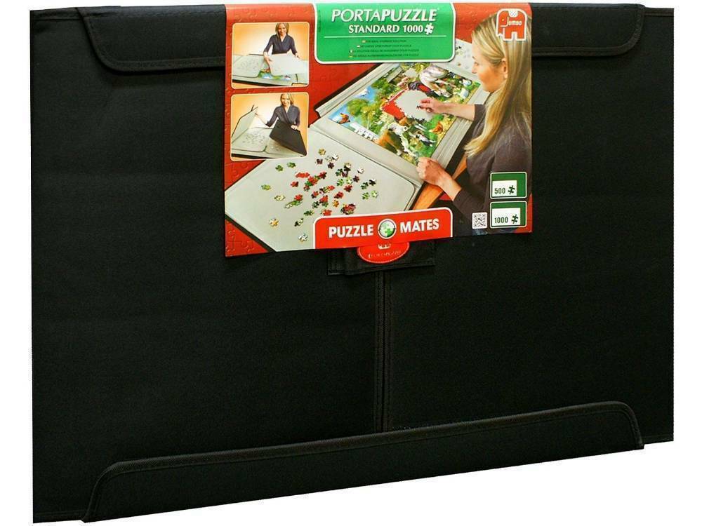 Jigsaw Puzzle Carrier Portable Work Surface Deluxe Carry Case 1000