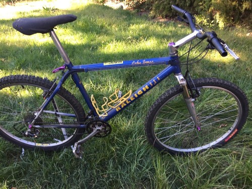 Vintage Raleigh MT700 RSI John Tomac Signature Edition Rockshox Mag 21 Shimano