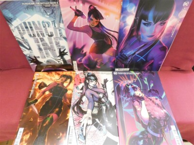 PUNCHLINE THE GOTHAM GAME 1-6 C DC VARIANT COMIC SET COMPLETE LOUW KUNG 2022 NM