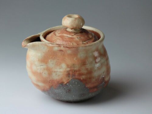 Kyusu Hagi yaki ware Sencha Japanese Pottery Tea pot Saido K