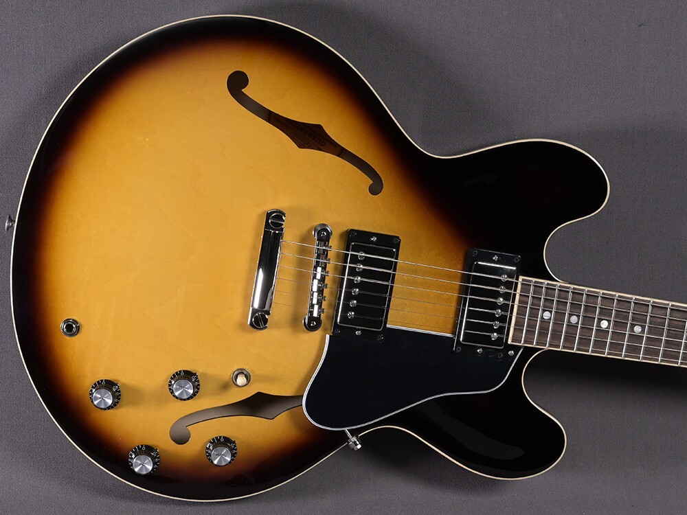 ギター Gibson ES-335 Dot Vintage Burst Gibson ES-335 - vintage burst Semi-hollow electric guitar