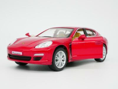 2009-10 PORSCHE PANAMERA LUXURY SEDAN RED 1:40 SCALE  DIECAST MODEL CAR COLLECTO