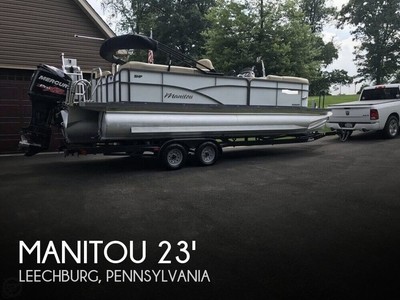 2016 Manitou 23 Aurora VP SHP Tri-Toon Used