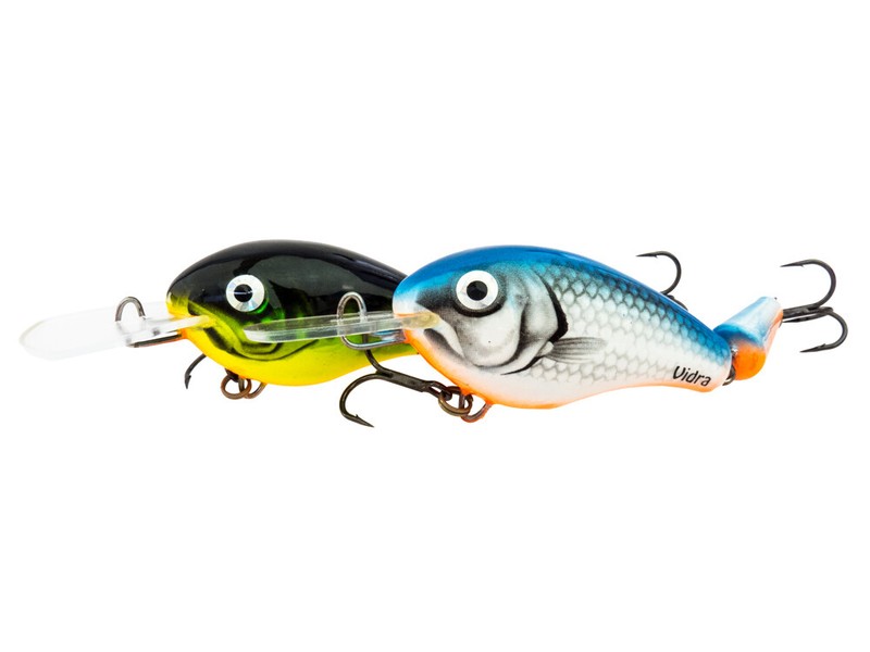 Vidra Lures Nautilus Dr Jointed 8.5cm 11g Flottant Leurre Brochet Couleurs