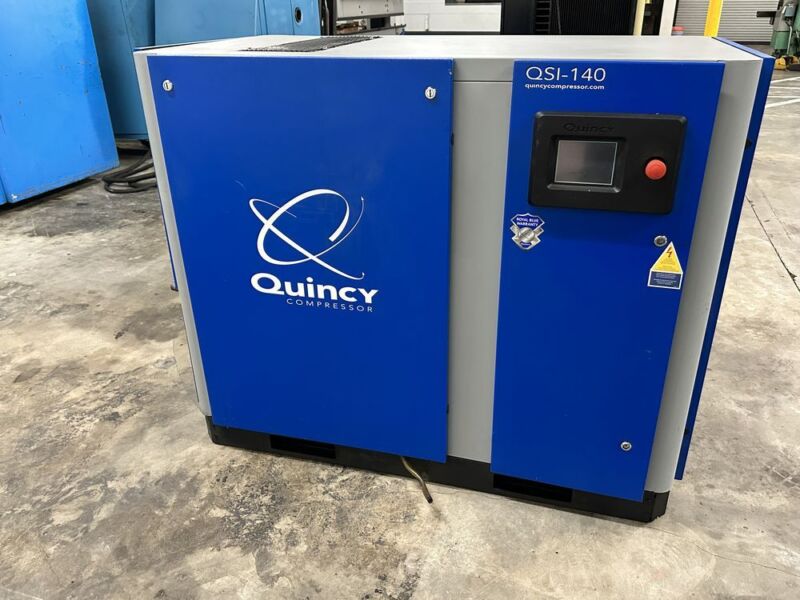 Quincy QSI-140 30 HP Rotary Screw Air Compressor (2012)