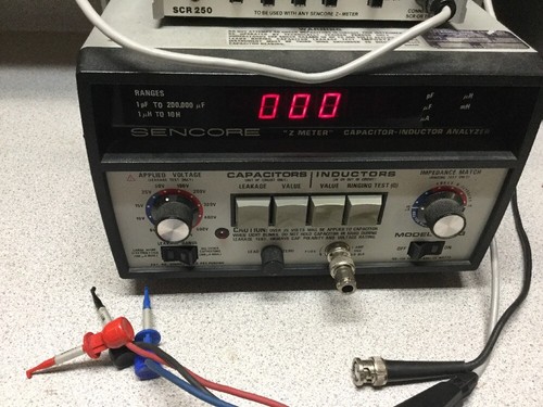 Sencore LC53 Capacitor/Inductor Analyzer LC Meter+SCR 250 Triac Test LCR Z Meter