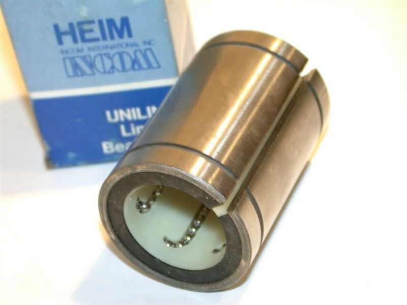 Up To 3 New Heim Unilin 1" Adjustable Linear Ball Bearings Adj-1000