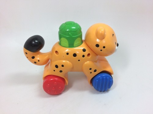 Amazing Animals Push and Go Cheetah Fisher Price Press Turtle Jaguar Baby Toy