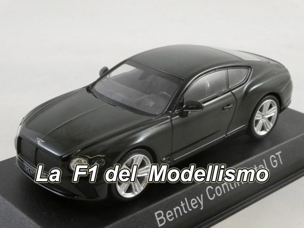 ミニカー Minichamps 1/43 Bentley Continental Minichamps 1:43 scale Bentley Continental GT - Blue Metallic
