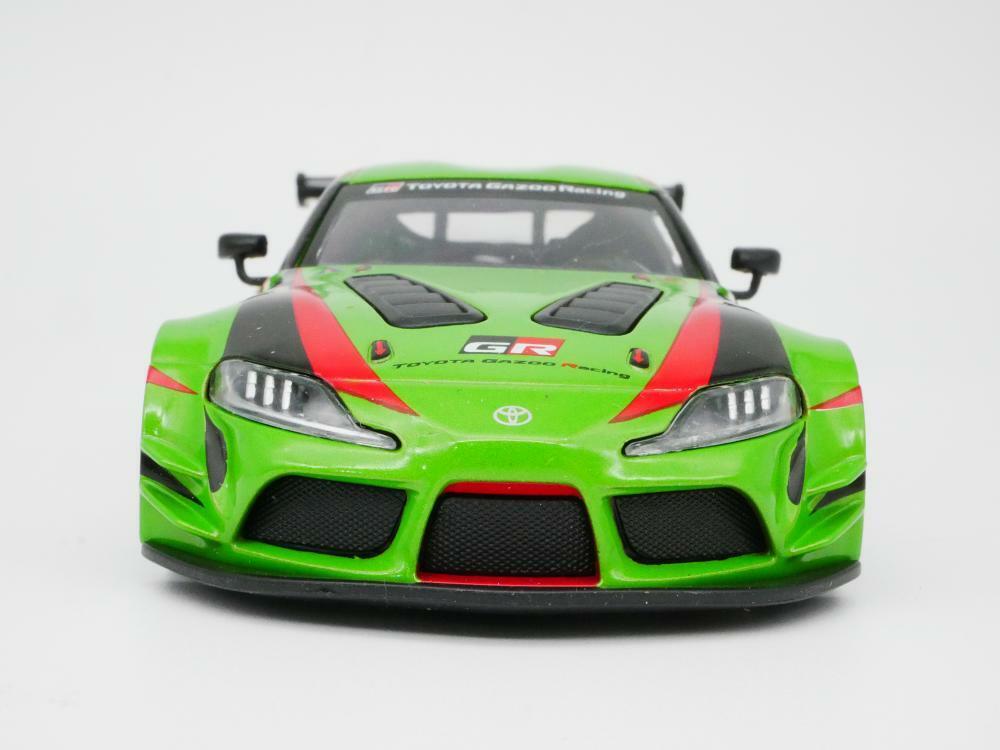 TOYOTA SUPRA RACING CONCEPT GREEN 1:36 SCALE DIECAST TOYOTA SUPRA RACING CONCEPT GREEN 1:36 SCALE DIECAST