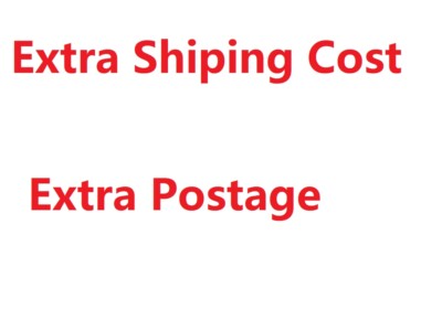 Shipping cost listing for extra shipping postage