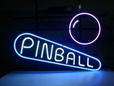 17''x14'' Pinball Game Room Neon Sign Light Lamp Visual Bar Beer Wall Artwork L876