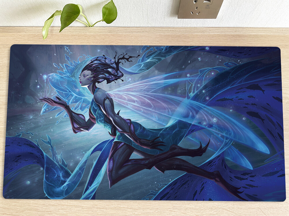 MTGプレイマット　FAE MTG High Fae Trickster Table Playmat TCG CCG Mouse Pad