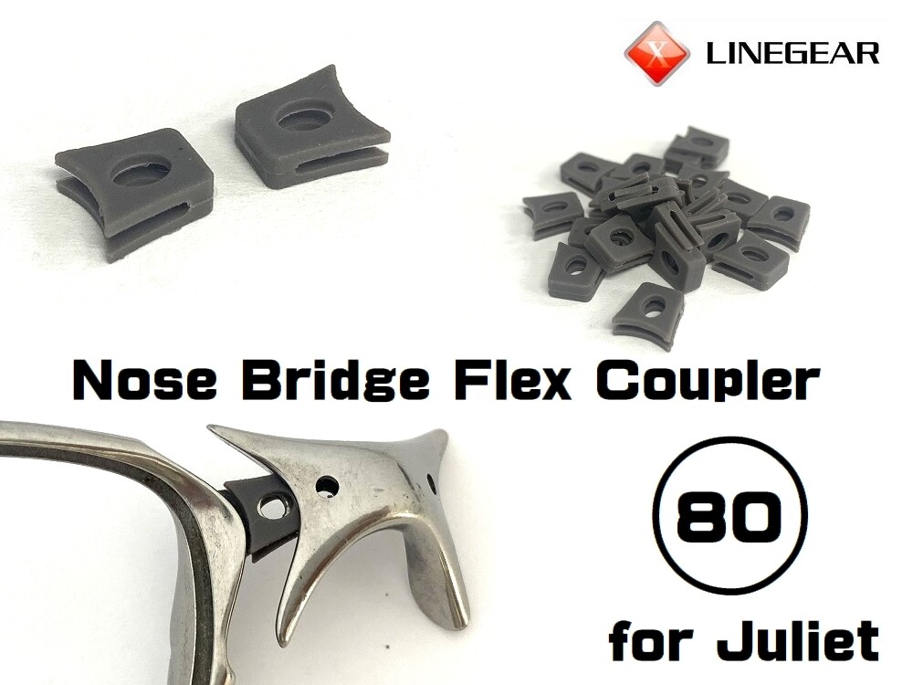 LINEGEAR Nose Bridge Flex Coupler for Oakley X-Metal Juliet