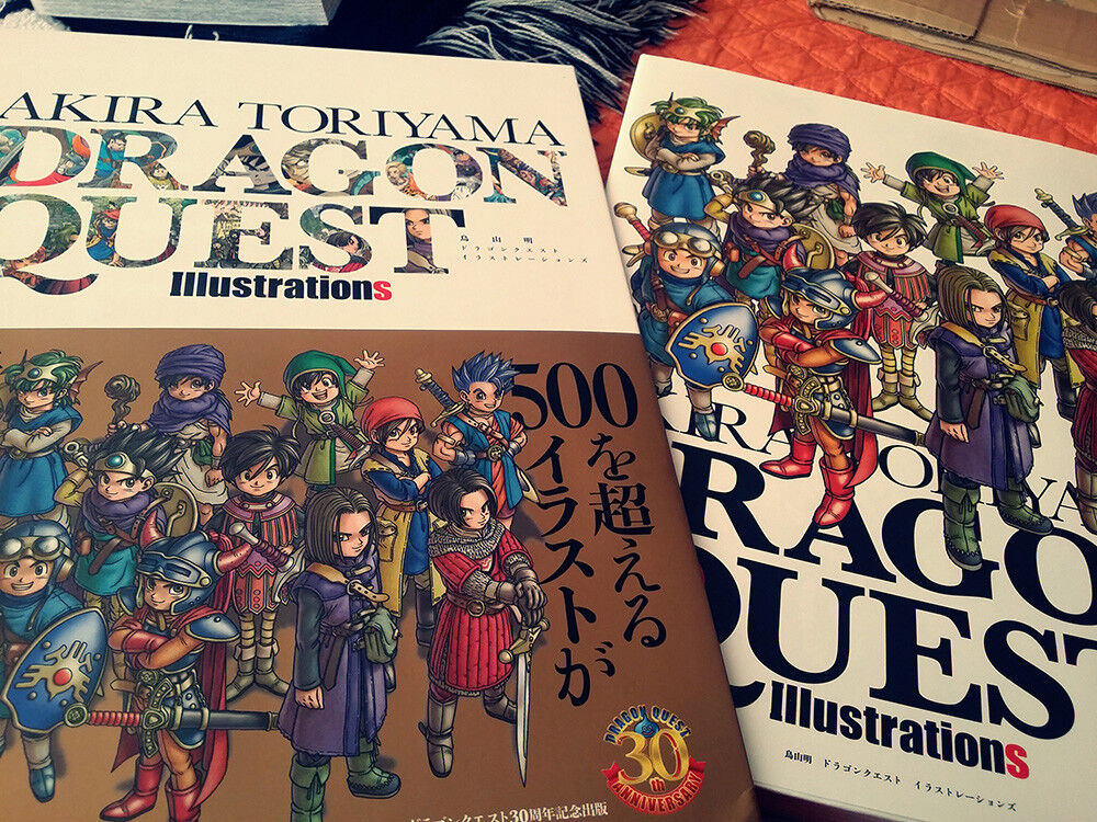 Akira Toriyama Dragon Quest Illustrations Game Deluxe Hard Akira Toriyama Dragon Quest Illustrations Game Deluxe Hard