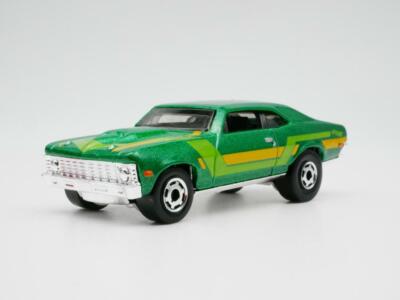 1968 CHEVY NOVA GREEN  1:64 SCALE  DIECAST COLLECTOR  MODEL CAR