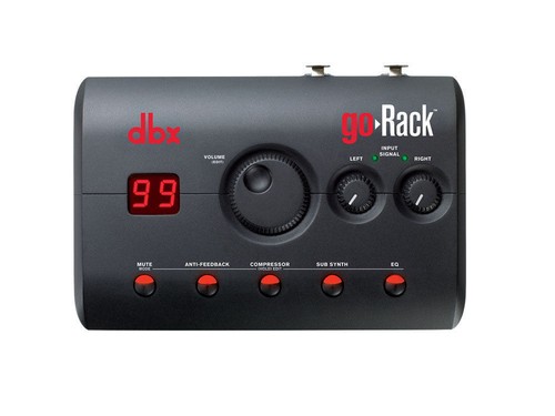 希少 dbx go Rack PAプロセッサー DBX Go-Rack Automatic Feedback Suppression Performance