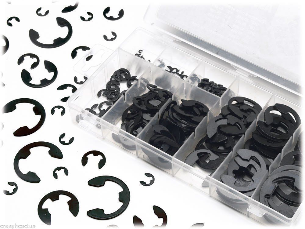 EClip Assortment Set 300pcs Eclip Retaining Ring Fastener Kit M1.5M10
