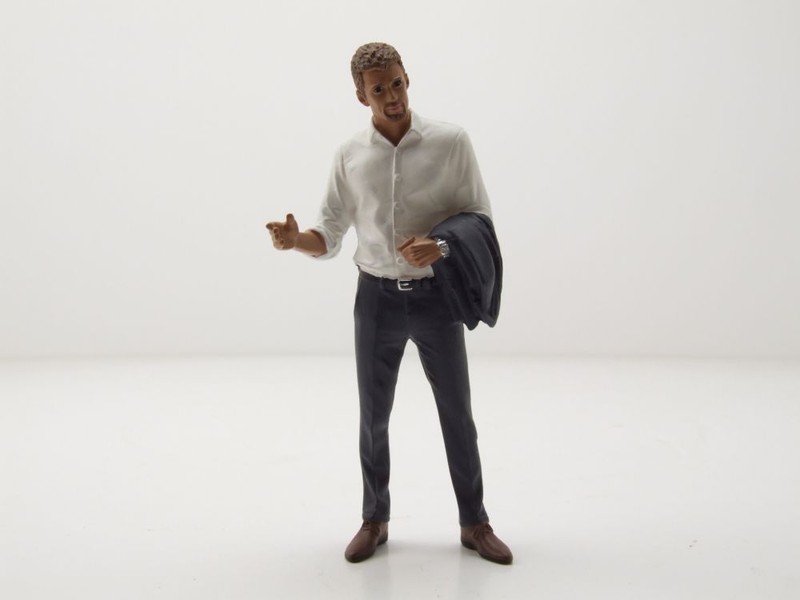 Figurine Gentlemen'S Club 1 Blanc Chemise Pour 1:18 ModÃ¨Les American Diorama
