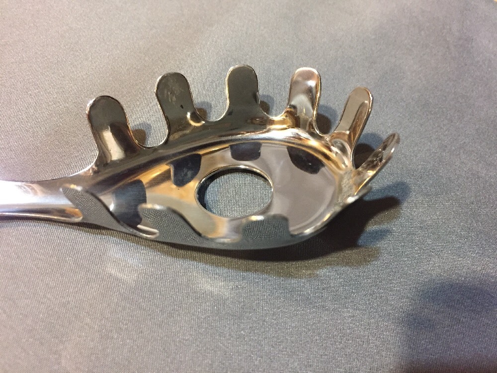 Spaghetti / Pasta Server  ~ High Polished Stainless Steel ~ 9