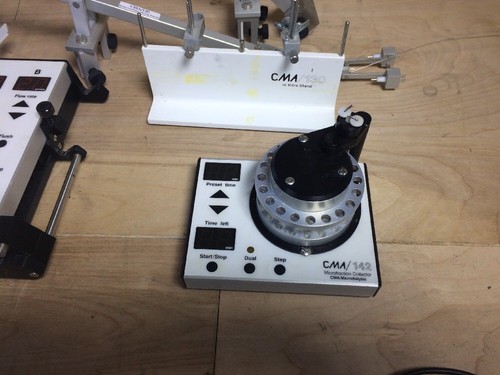 Harvard Apparatus CMA 142 Microfraction Collector Microdialysis CMA 102 Pump