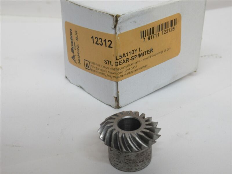 Boston 12312 , LSA110Y L Steel Gear-SP/Miter