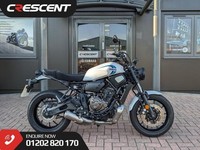 YAMAHA XSR700 2022 - HISTORIC WHITE - FRESHLY SERVICED - FANTASTIC CP2 ENGINE