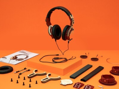 KiwiCo Eureka Crate DIY Stereo Headphones Kit -Brand New-STEM Project (Step Up)