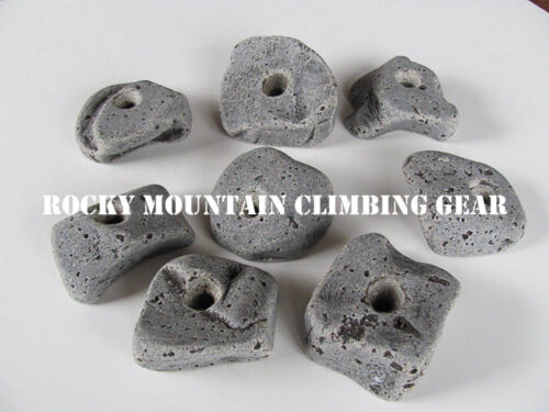 10 LARGE KIDS BOLT ON ROCK CLIMBING HOLDS WITH HARDWARE