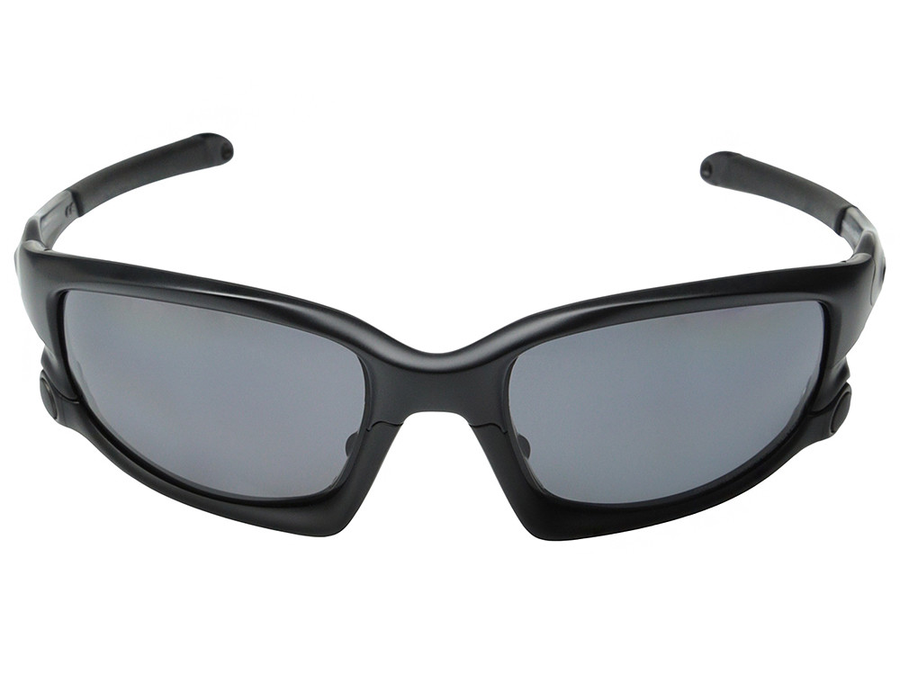 Pre-owned Oakley Si Split Jacket Polarized Sunglasses Oo9099-15 Matte Black/grey, Vr28 In Grey, Vr28 (2 Sets)